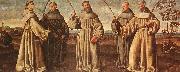 LICINIO, Bernardino Franciscan Martyrs sf France oil painting artist